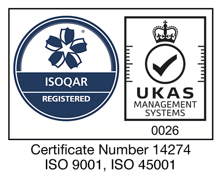 ISOQAR UKAS ISO9001, ISO45001
