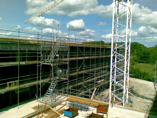 Botley Aggregates Industrial Scaffolding