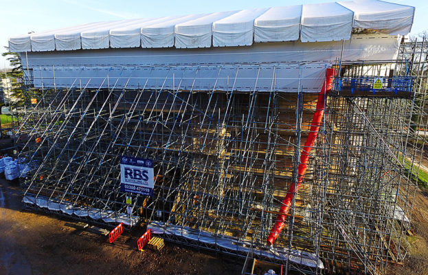 Chettle House Temporary Roof