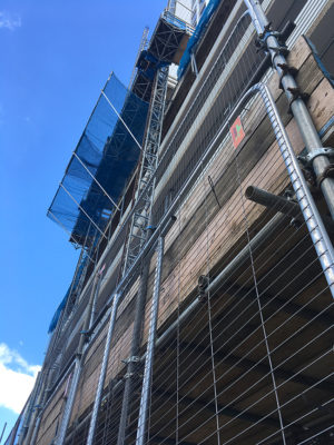 Student Accommodation scaffolding, Portsmouth