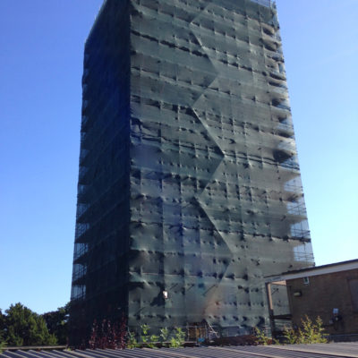 Southampton University Scaffolding