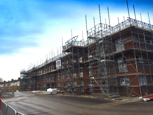 Residential-Inland-Homes Scaffolding