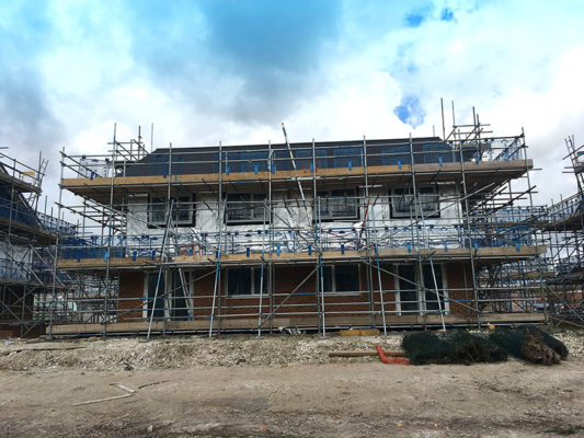 Worthy Down Residential Scaffolding, Winchester