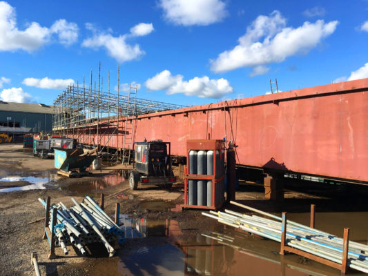 Shemara Marine Renovation Scaffolding